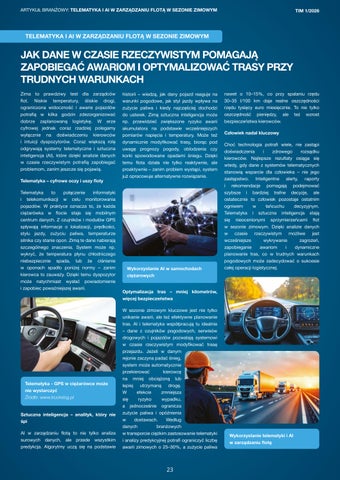 Truck Informator Martex - Kwartalnik 编号 .4. (58) styczeń-marzec 2026 第 23 页