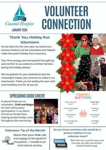 January Newsletter  2026