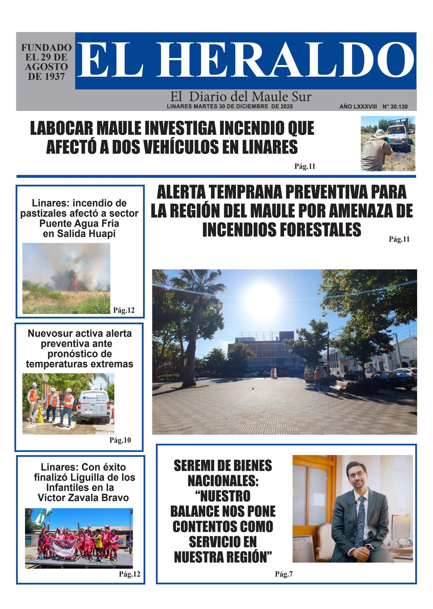 Martes 30 de diciembre 2025