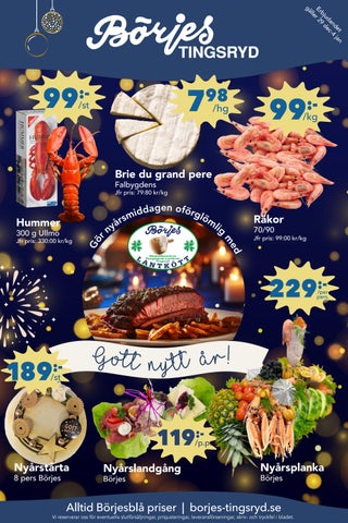 Börjesbladet vecka 1