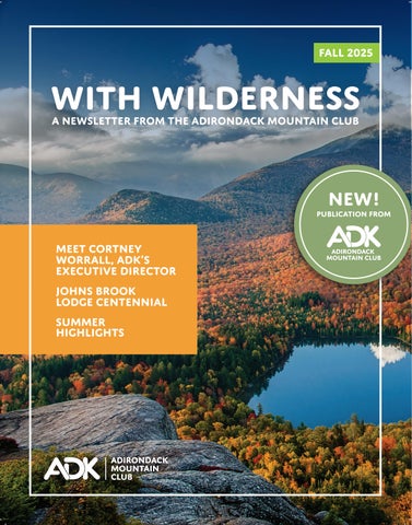 With Wilderness, Fall 2025