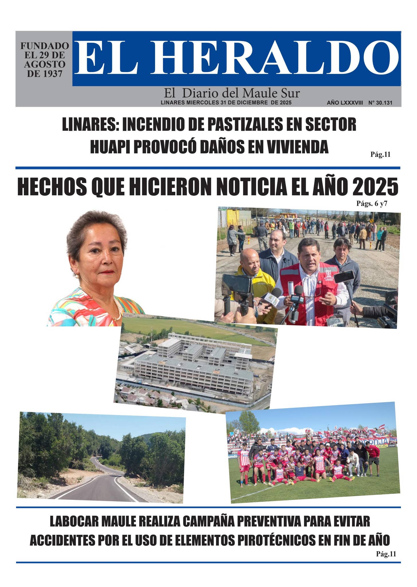 Miercoles 31 de diciembre 2025