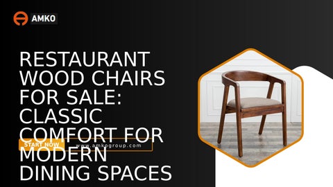 Restaurant Wood Chairs for Sale Classic Comfort for Modern Dining Spaces
