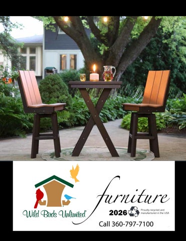 WBU Recycled Plastic Outdoor Furniture Catalog 2026