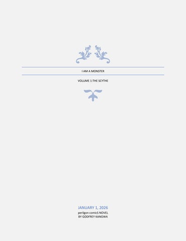 I AM A MONSTER V1 I1