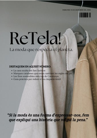 Revista sobre el consum responsable del tèxtil