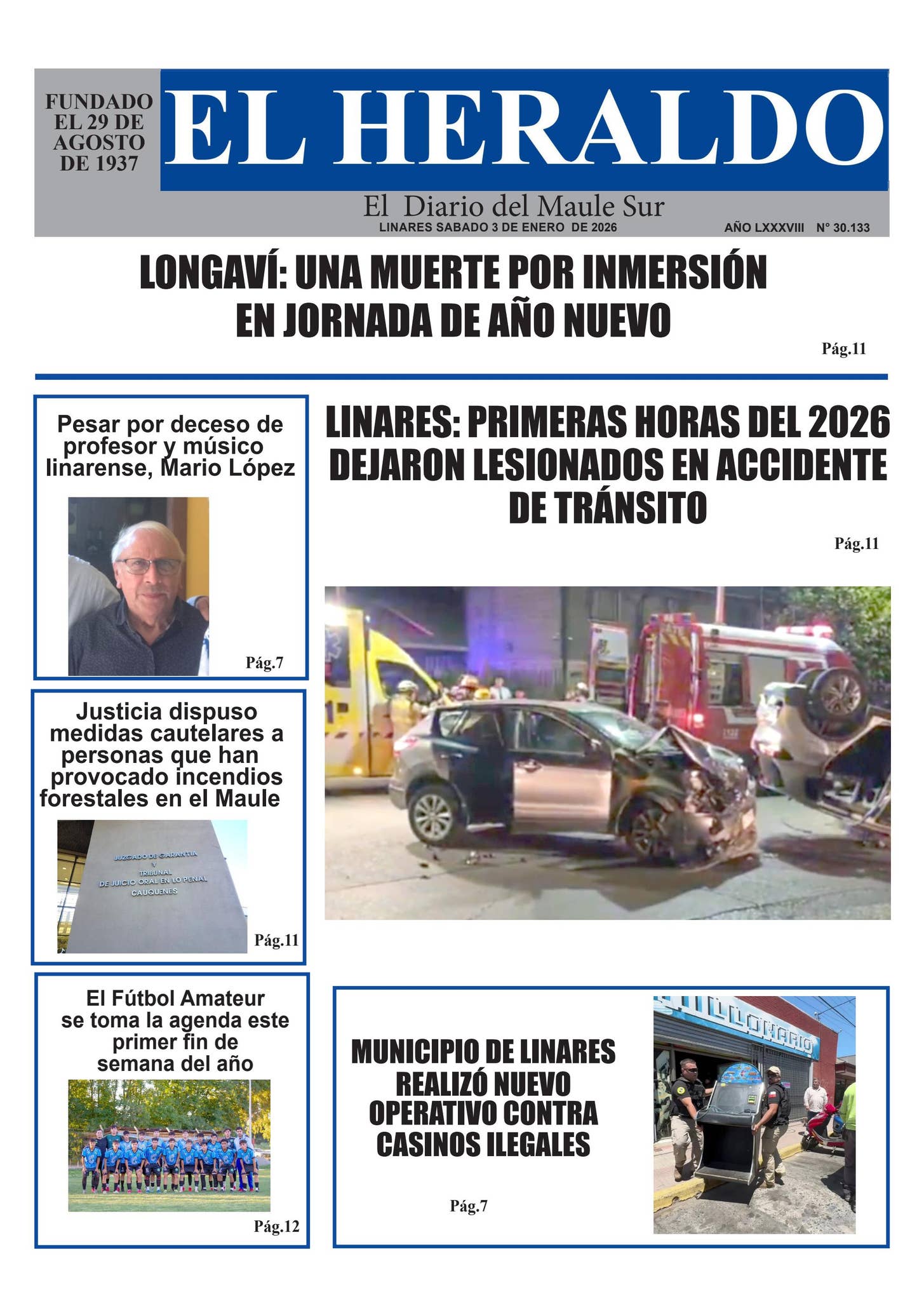 Sabado 03 de enero 2026