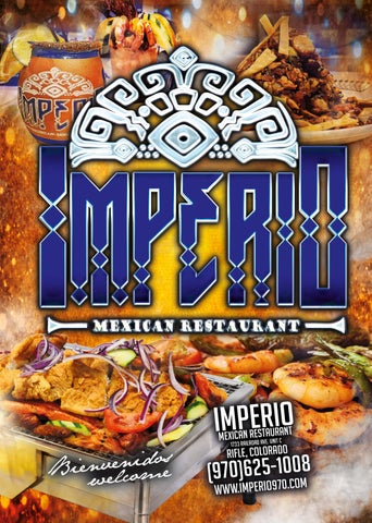 Imperio 2026 Menu