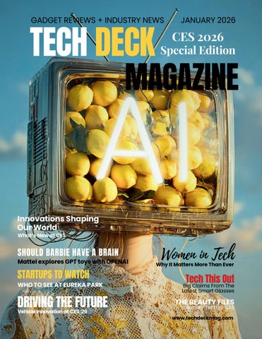 Tech Deck Magazine - CES Special Edition - Jan. 2026