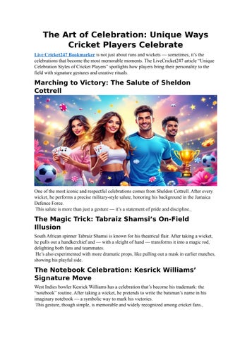 The Art of Celebration