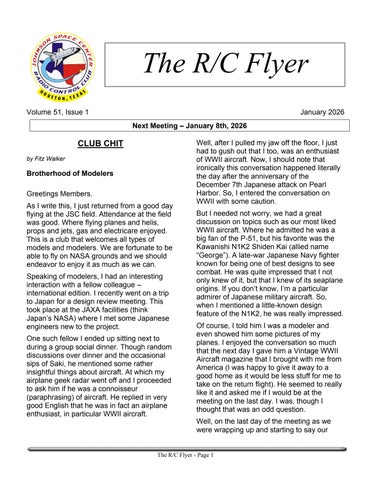JSCRCC Newsletter | January 2026