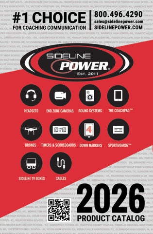 Sideline Power 2025 Catalog
