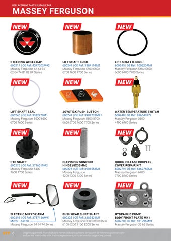 Quality Tractor Parts 灯饰目录 · QTP Product News - January 2026 第 6 页