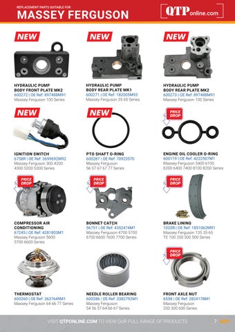 Quality Tractor Parts 灯饰目录 · QTP Product News - January 2026 第 7 页