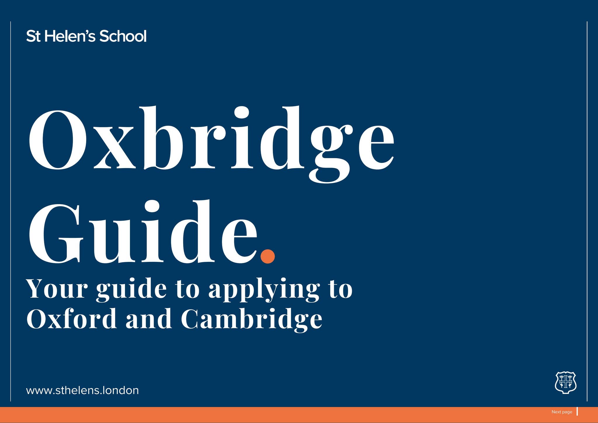 Oxbridge Guide 2026 by St Helen's School - Issuu