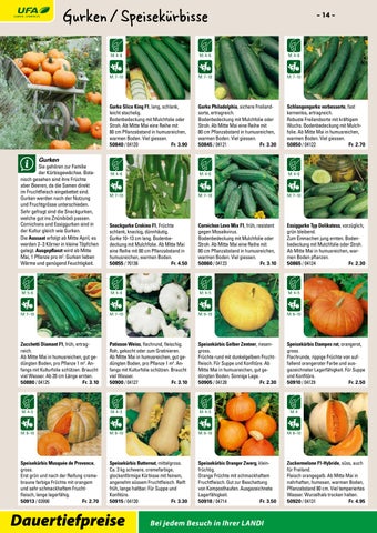 LANDI Samenkatalog UFA 2026 第 16 页