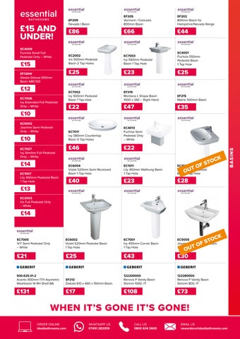 Ideal Bathrooms Biggest Ever Sale - 2025 第 23 页