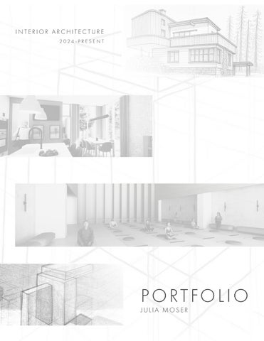 Interior Architecture Portfolio 