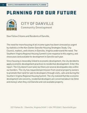 Danville 家居 and Neighborhood Planning 第 4 页