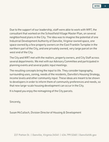 Danville 家居 and Neighborhood Planning 第 5 页