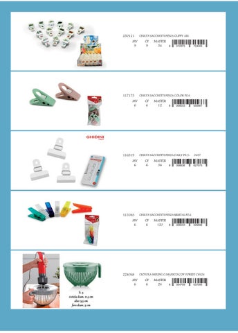 PLASTICA MULTIFUNZIONE - TAVOLA E CUCINA 第 12 页
