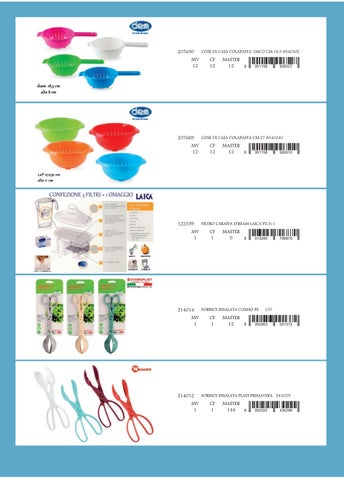 PLASTICA MULTIFUNZIONE - TAVOLA E CUCINA 第 18 页