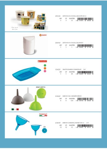PLASTICA MULTIFUNZIONE - TAVOLA E CUCINA 第 19 页