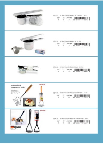 CASALINGO - ACCESSORI TAVOLA E CUCINA - AFFETTA, TRITA E SCHIACCIA 第 12 页