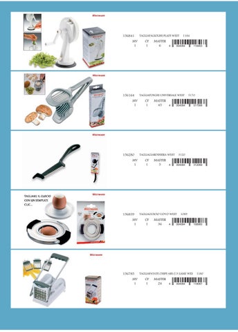 CASALINGO - ACCESSORI TAVOLA E CUCINA - AFFETTA, TRITA E SCHIACCIA 第 16 页
