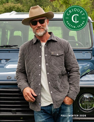 Criquet FW26 Specialty Lookbook