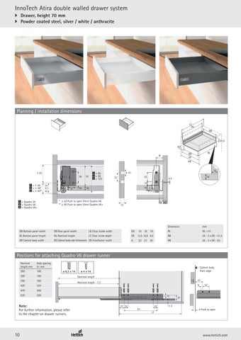 InnoTech Atira 家具手册 第 10 页