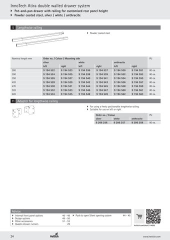 InnoTech Atira 家具手册 第 24 页