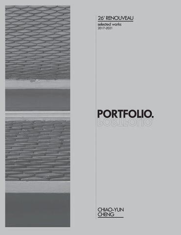 26'Renouveau Portfolio
