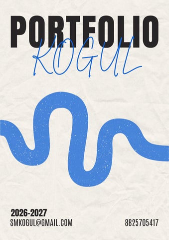 smkogul PORTFOLIO