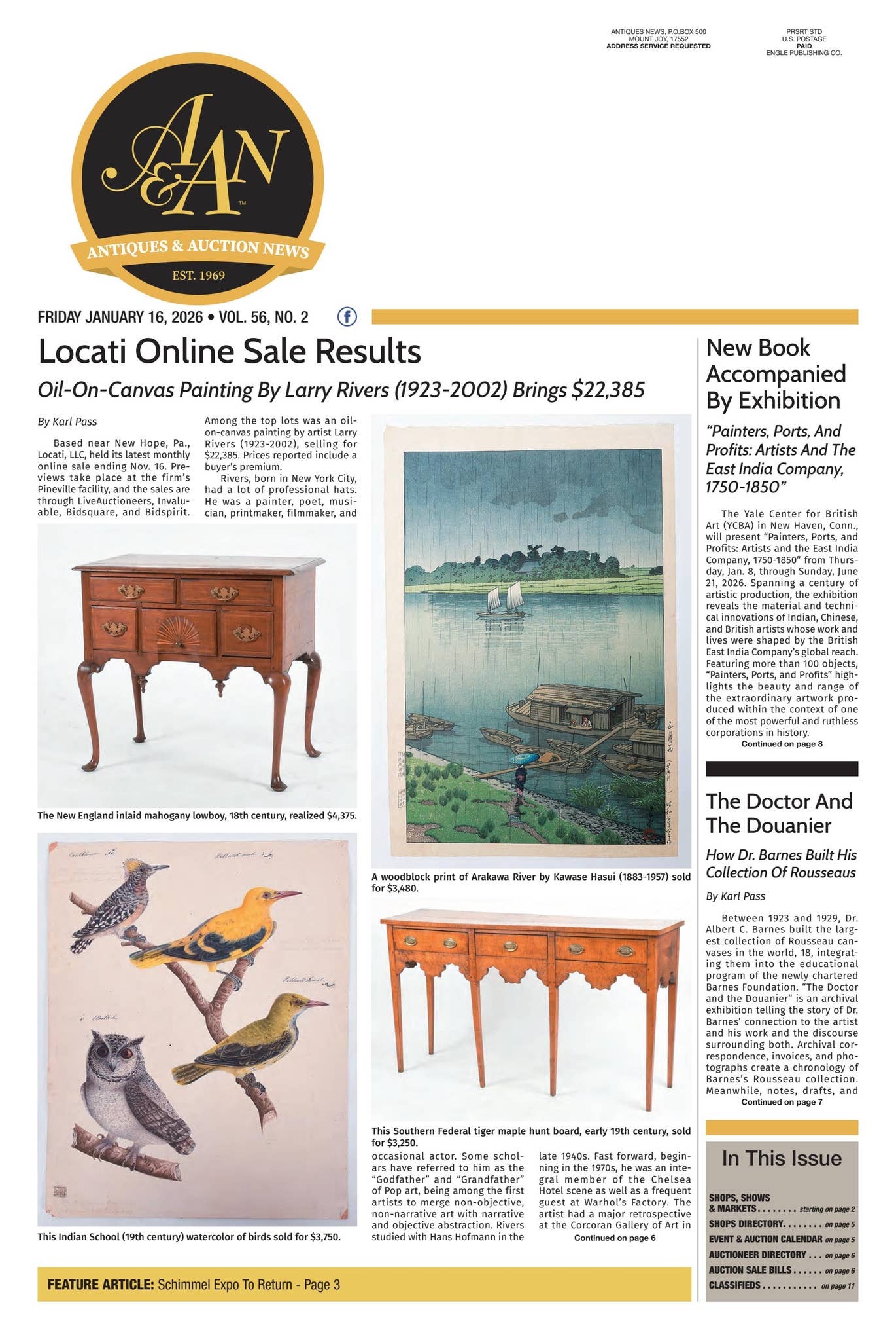 Antiques & Auction News - January 16, 2026 by Antiques & Auction News ...