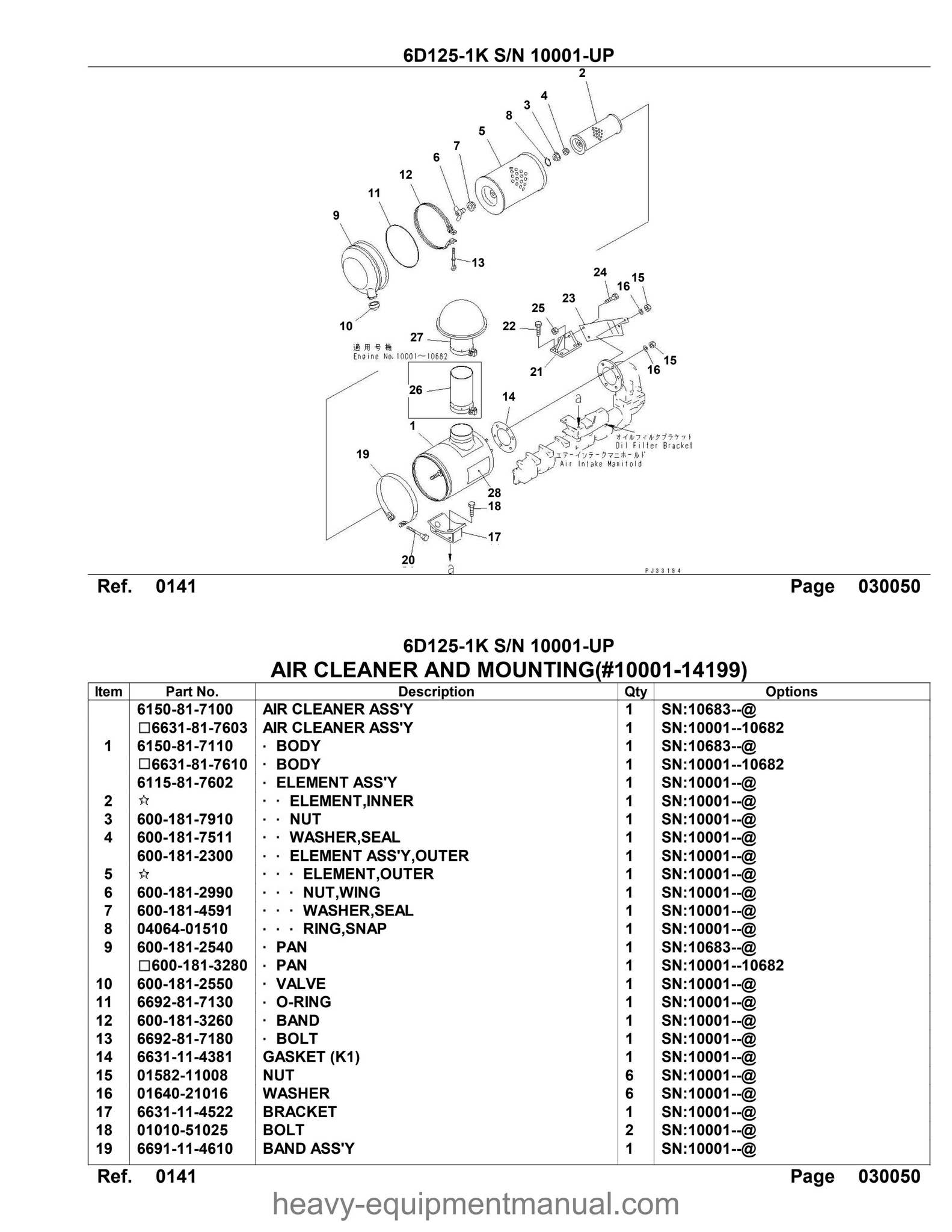N.komatsu プロフご確認下さい Parts Manual - Komatsu D65P-8 (JPN) Bulldozer Sn 45001-UP by Heavy