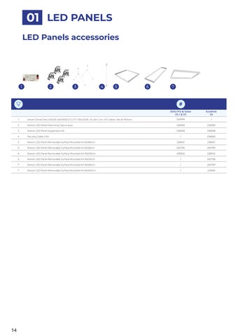 Noxion LED 灯饰目录 2026 英文 第 14 页