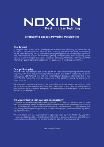 Noxion LED 灯饰目录 2026 英文 第 3 页