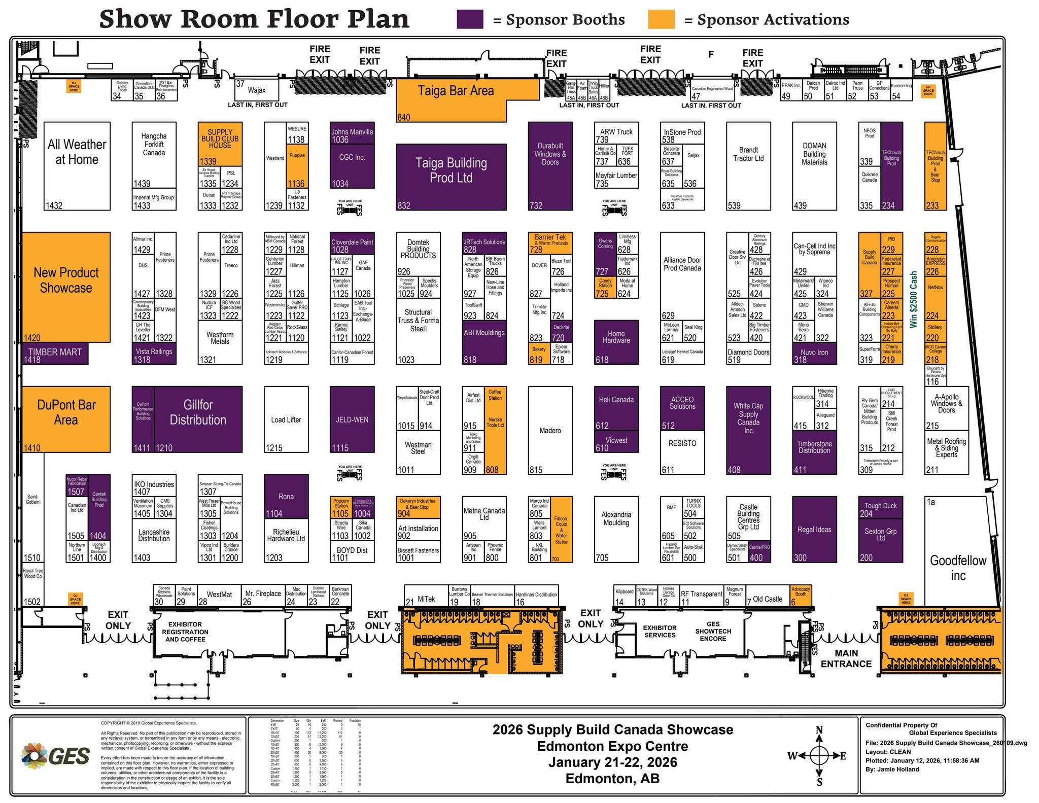 2026 Updated Show Floor Plan By Issuu Page 1 Social Preview 