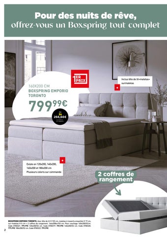 LITERIE - CONFORAMA LUXEMBOURG 第 2 页