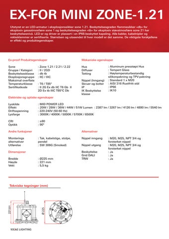 mseipa.com 灯饰目录 · EAE 灯饰 4 - Ex-Proof NO mseipa com 第 10 页