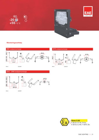 mseipa.com 灯饰目录 · EAE 灯饰 4 - Ex-Proof NO mseipa com 第 21 页