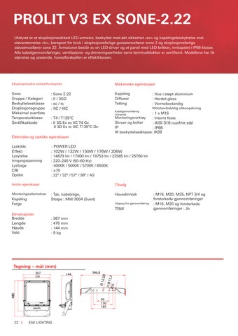 mseipa.com 灯饰目录 · EAE 灯饰 4 - Ex-Proof NO mseipa com 第 22 页