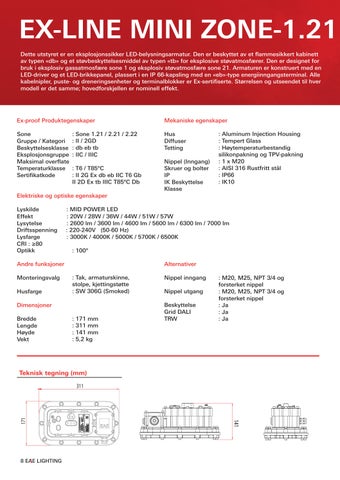 mseipa.com 灯饰目录 · EAE 灯饰 4 - Ex-Proof NO mseipa com 第 8 页