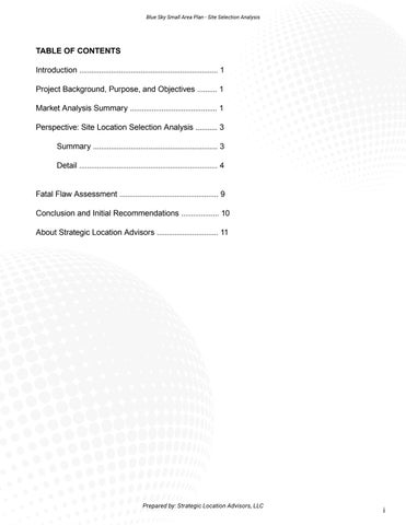 Blue Sky Works - Site Selection Analysis (7.16.25) 第 2 页