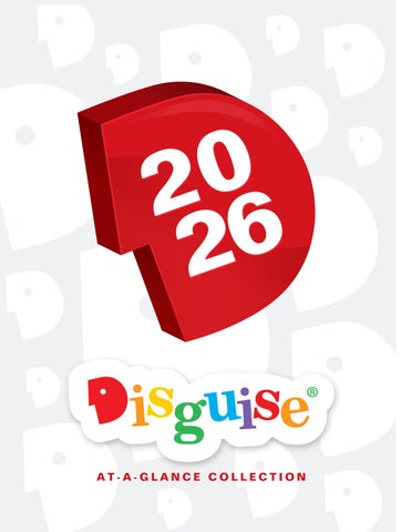 Disguise 2026 At-A-Glance Collection North America