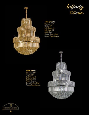 Artistry Lighting 灯饰目录 · 吊灯 Selections 2022 第 10 页