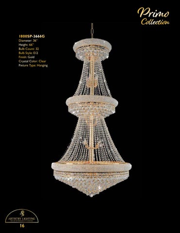 Artistry Lighting 灯饰目录 · 吊灯 Selections 2022 第 18 页
