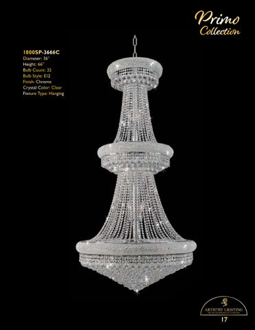 Artistry Lighting 灯饰目录 · 吊灯 Selections 2022 第 19 页