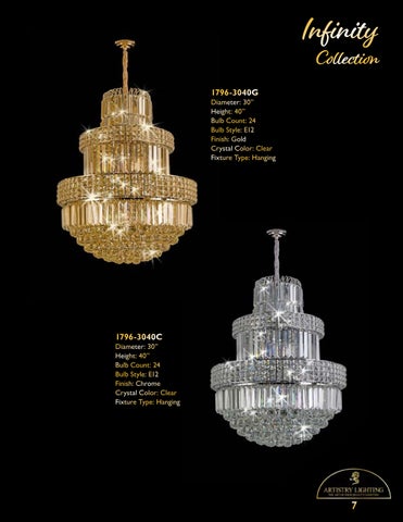 Artistry Lighting 灯饰目录 · 吊灯 Selections 2022 第 9 页